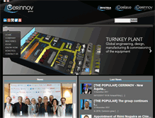 Tablet Screenshot of cerinnov.com